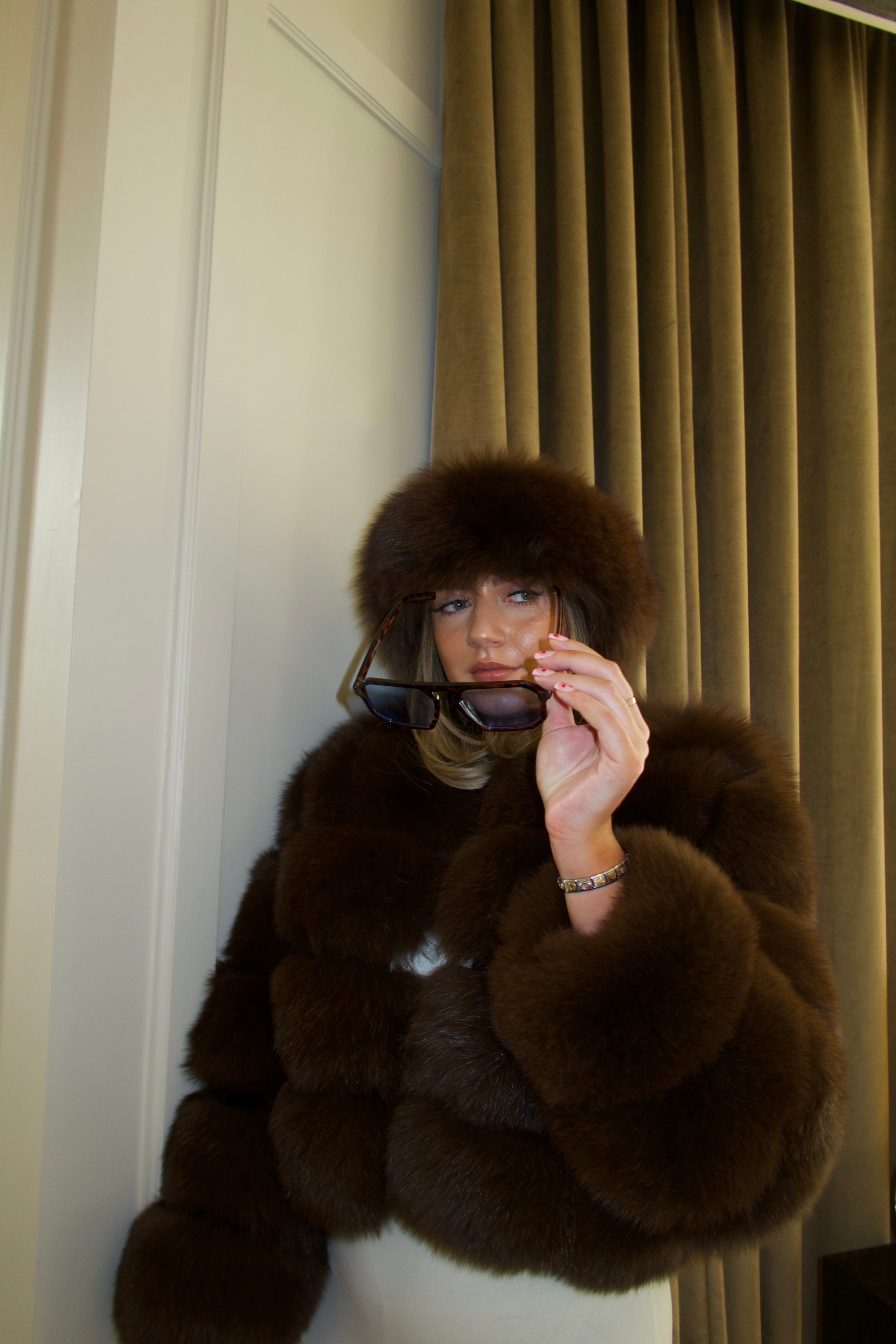 Velvet Crown – Fox Fur Headband